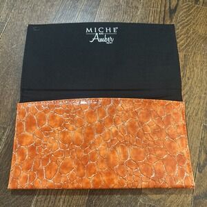 Miche Amber Classic Bag Shell Only Faux Crocodile Handbag Cover Retired May 2011